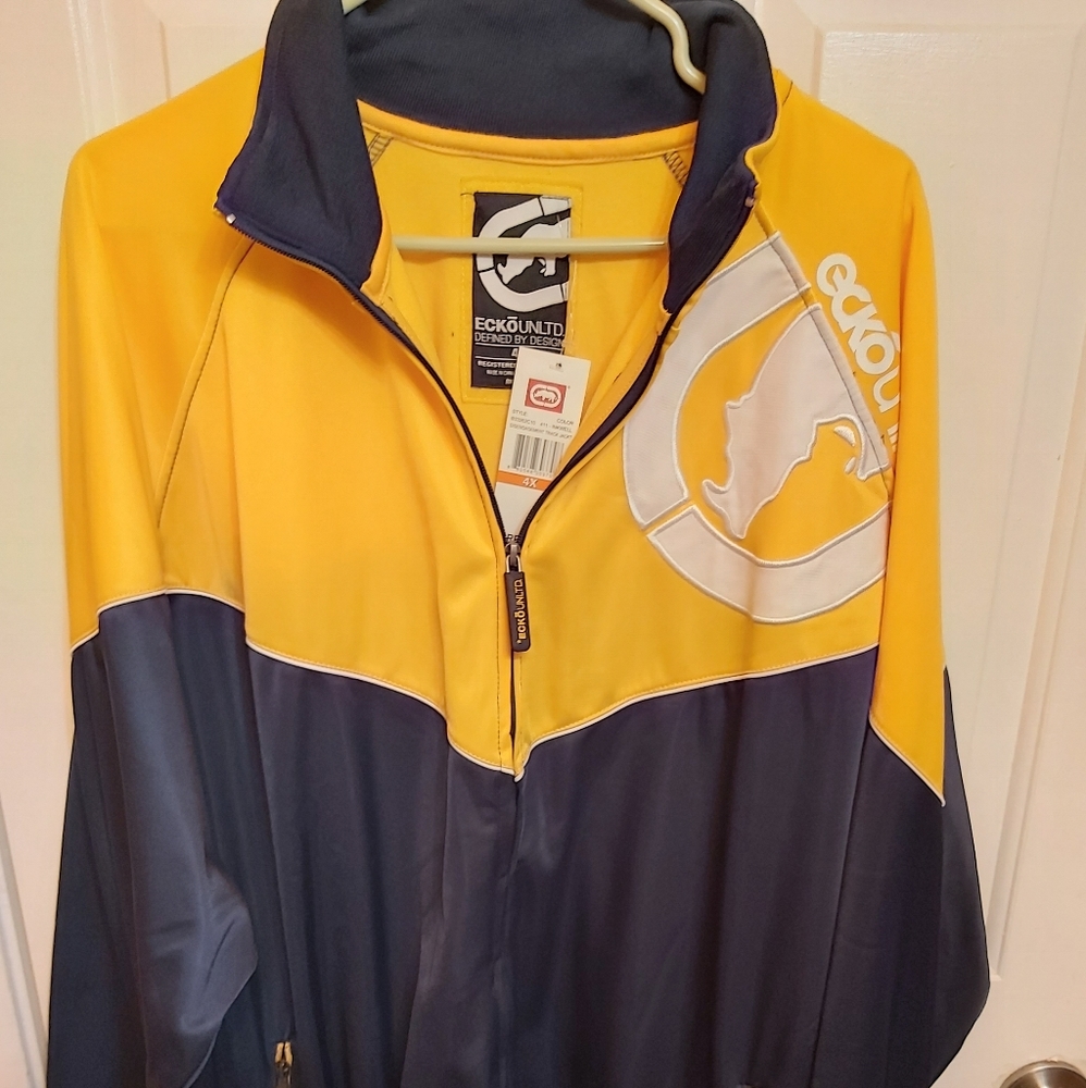 Ecko unltd track light jacket/ shirt